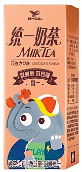 统一 盒装奶茶 - 巧克力味 (单盒) 250ml